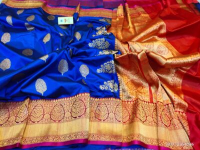 Pure Banarasi Katans Silk Sarees With Onlinejpg (62)