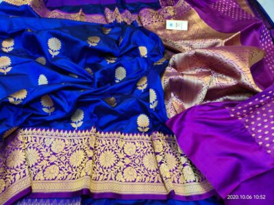 Pure Banarasi Katans Silk Sarees With Onlinejpg (63)