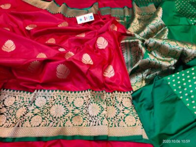 Pure Banarasi Katans Silk Sarees With Onlinejpg (8)