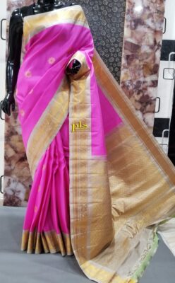 Pure Gadwal Silk With Temple Border (16)