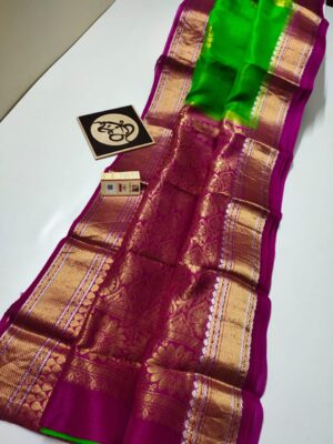 Pure Kota Silk With Kanchi Border (33)