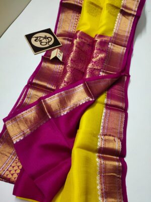 Pure Kota Silk With Kanchi Border (8)