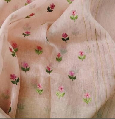 Pure Linen By Linen Silk Sarees (7)
