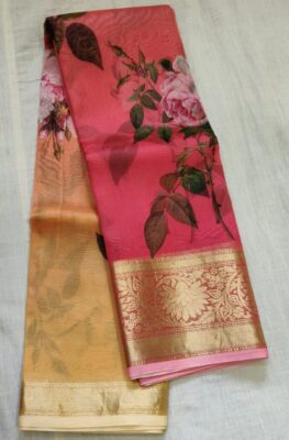 Pure Organza With Golden Border (5)