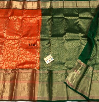 Pure Silk Kanjivaram Big Border Sarees (10)
