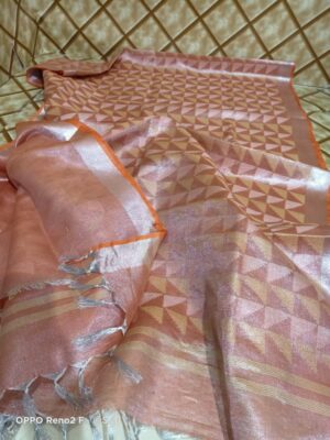 120 Count Linen Tissue Sarees (8)