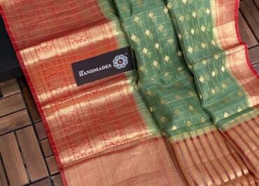 Kora Organza Small Motif Sarees (6)