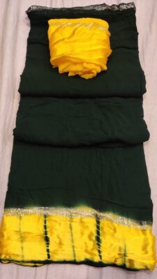 Latest Georgette Sarees With Border (6)