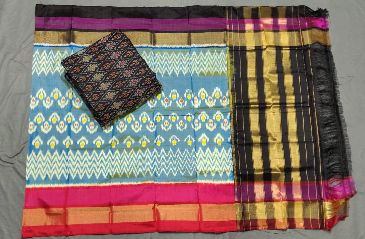 Latest Ikkath Silk Dress Materials With Price | siri designers