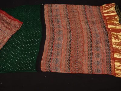 Modal Silk Ajrakh Print Sarees (5)