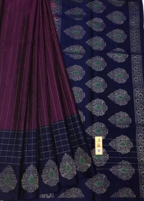 Pure Kanchi Soft Silk Sarees With Blouse (18)