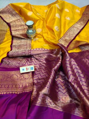 Pure Katan Silk Sarees With Price (30)