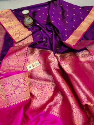Pure Katan Silk Sarees With Price (32)