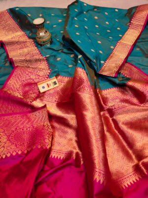 Pure Katan Silk Sarees With Price (6)