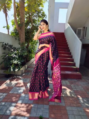 Pure Ikkath Silk Sarees Collection (4)