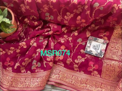 Pure Khaddi Georgette Collection With Weaving (11)