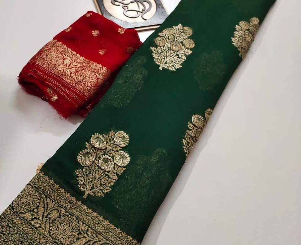 Pure Khadi Georgette Collection (4)