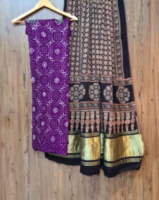 Ajrak Modal Silk Dress Materials (3)