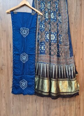 Ajrak Modal Silk Dress Materials (6)
