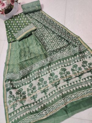 Beautiful Chanderi Silk Dress Materials With Price (8)