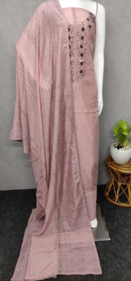 Chanderi Silk Embroidary Dress Materials (1)