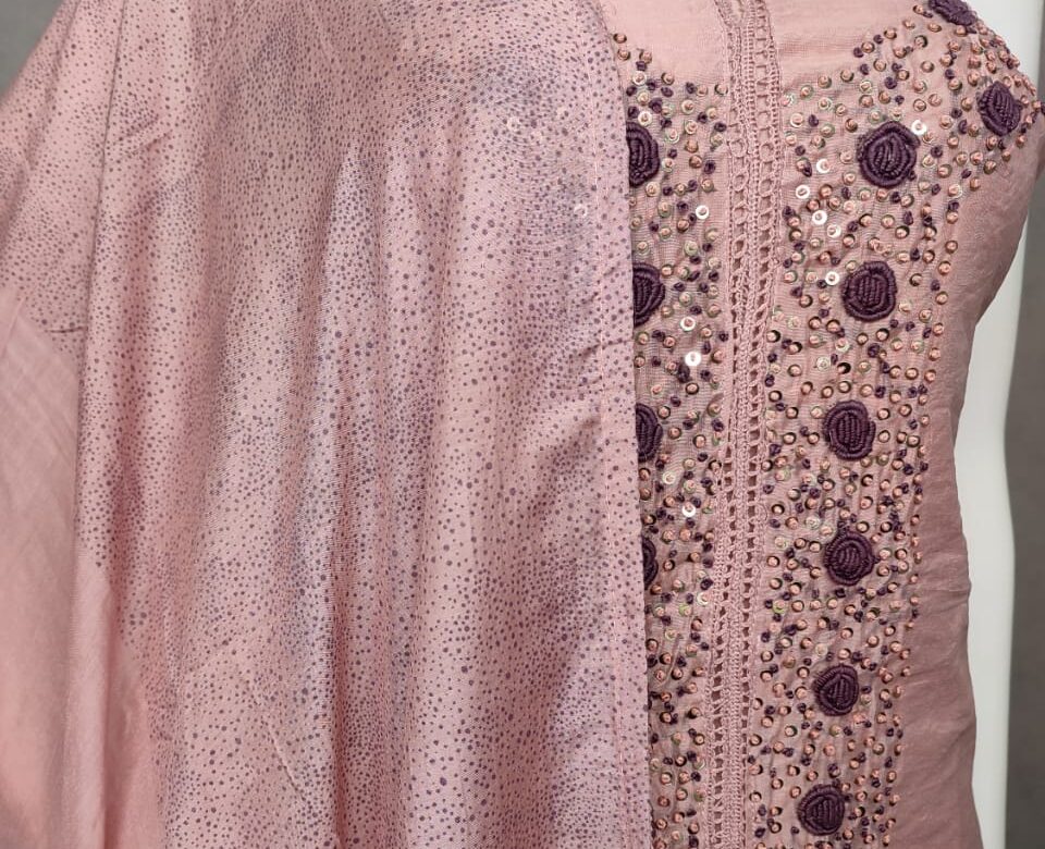 Chanderi Silk Embroidary Dress Materials (7)