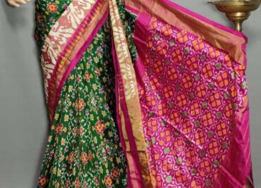 Exclusive Pure Ikkath Silk Sarees With Blouse (7)