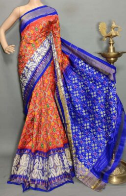 Exclusive Pure Ikkath Silk Sarees With Blouse (8)