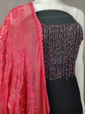 Georgette Handworked Dress Materials (14)