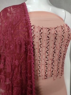 Georgette Handworked Dress Materials (7)