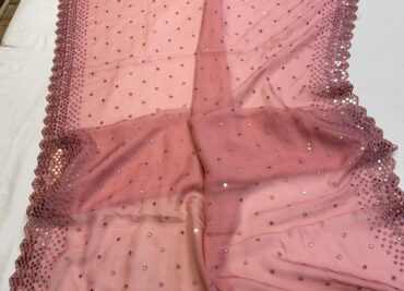 Latest And Beautiful Georget Organza Sarees (2)