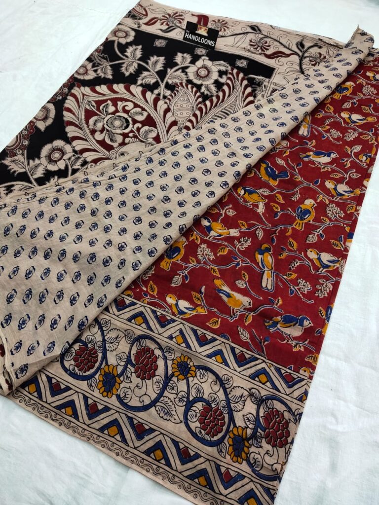 Mangalagiri Handloom Original Pure Cotton Sarees | siri designers