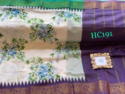Mini Gadwal Cotton Printed Sarees (12)