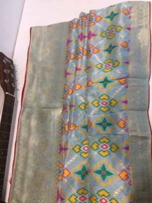 Pure Banaras Handloom Designer Munga Crepe Sarees (35)