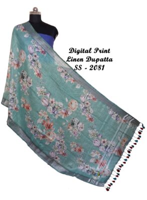 Pure Printed Linen Dupattas With Price (14)