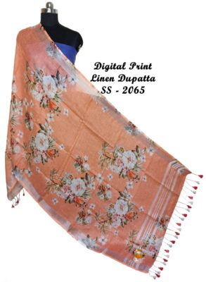 Pure Printed Linen Dupattas With Price (15)