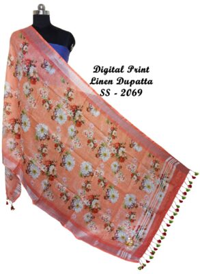 Pure Printed Linen Dupattas With Price (19)