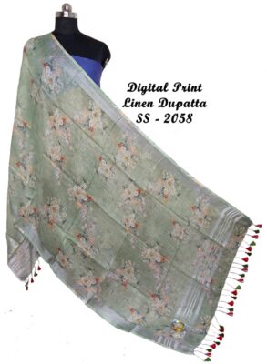 Pure Printed Linen Dupattas With Price (32)