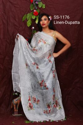 Pure Printed Linen Dupattas With Price (4)