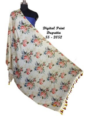 Pure Printed Linen Dupattas With Price (76)