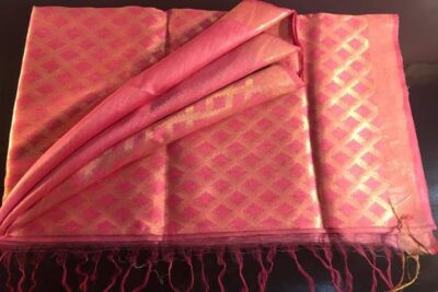 Pure Silk Linen Jamdhani Sarees With Price (14)