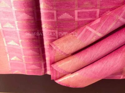 Pure Silk Linen Jamdhani Sarees With Price (16)