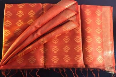 Pure Silk Linen Jamdhani Sarees With Price (17)