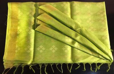 Pure Silk Linen Jamdhani Sarees With Price (7)