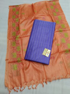 Tussar Silk Mix And Match Dress Materials (12)