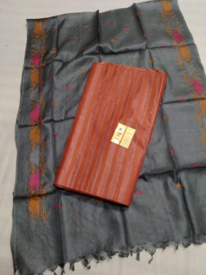 Tussar Silk Mix And Match Dress Materials (21)