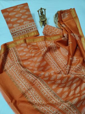 Beautiful Maheshwari Silk Dress Materials (11)