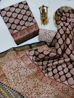 Beautiful Maheshwari Silk Dress Materials (13)
