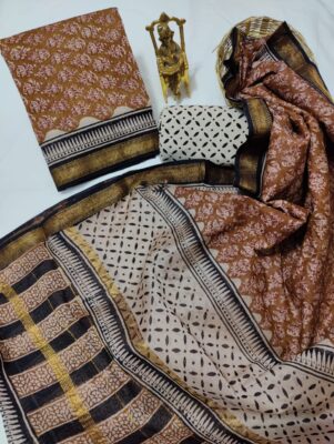 Beautiful Maheshwari Silk Dress Materials (15)