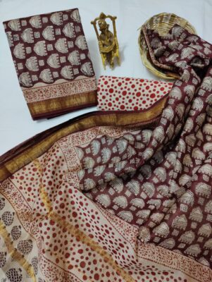 Beautiful Maheshwari Silk Dress Materials (16)